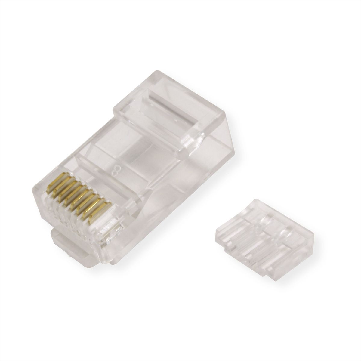 VALUE Modular Plug ungeschirmt, Cat.6/6A, 10 Stck