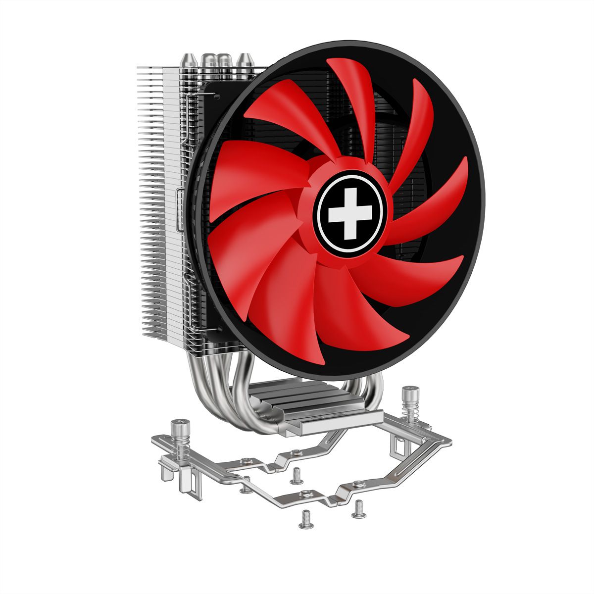 XILENCE XC049 CPU-Kühler, 120mm PWM FDB Lüfter, 150W TDP