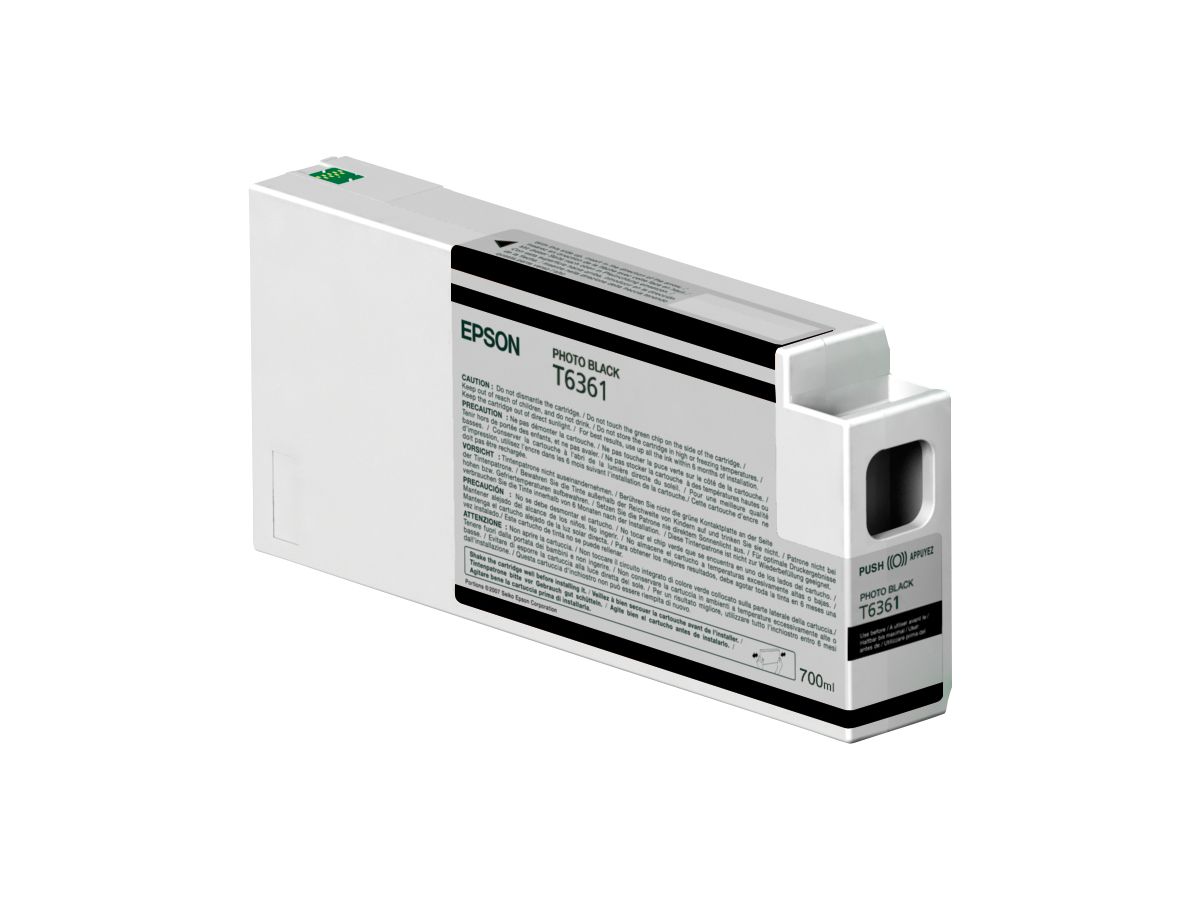 Epson Singlepack Photo Black T636100 UltraChrome HDR, 700 ml