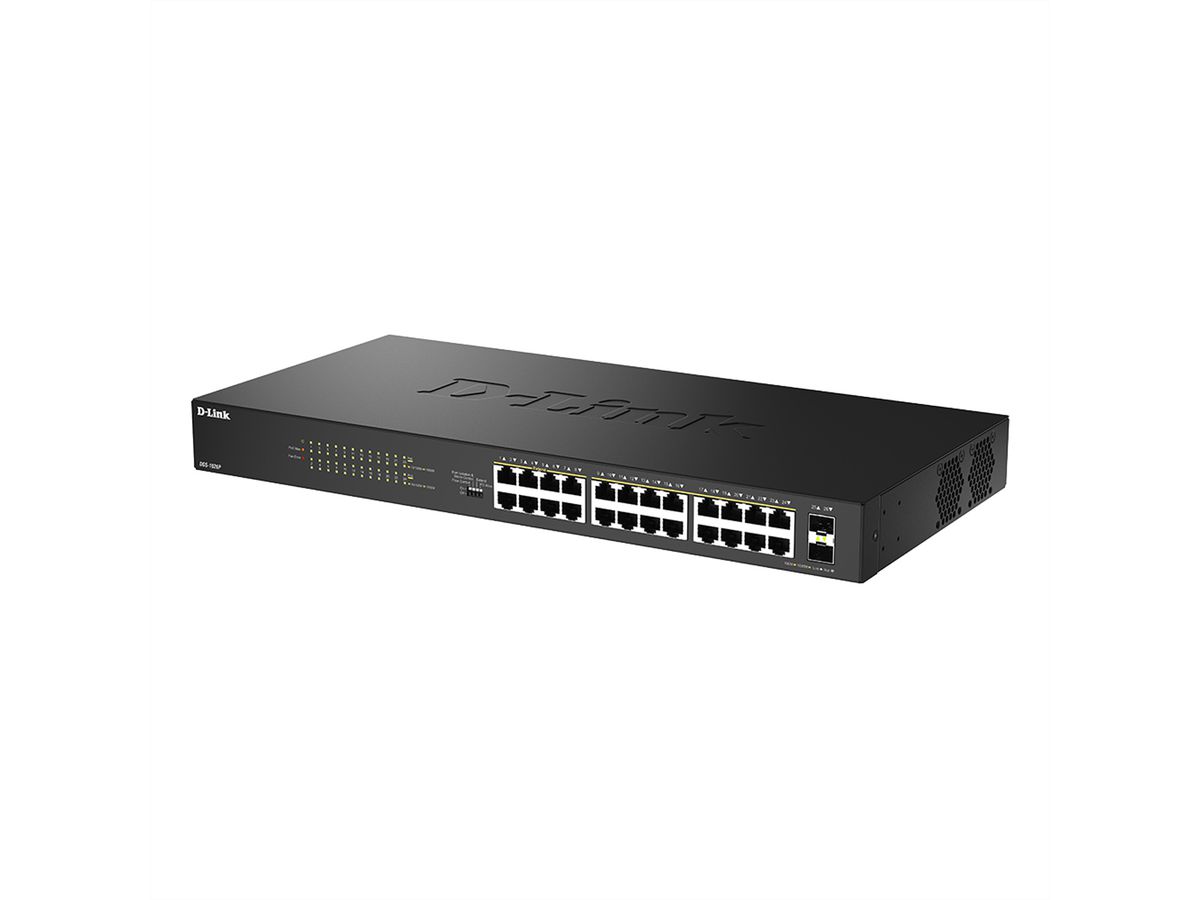 D-Link DGS-1026P/E 26-Port PoE+ Switch, 26-Port Layer2 PoE+ Gigabit Switch