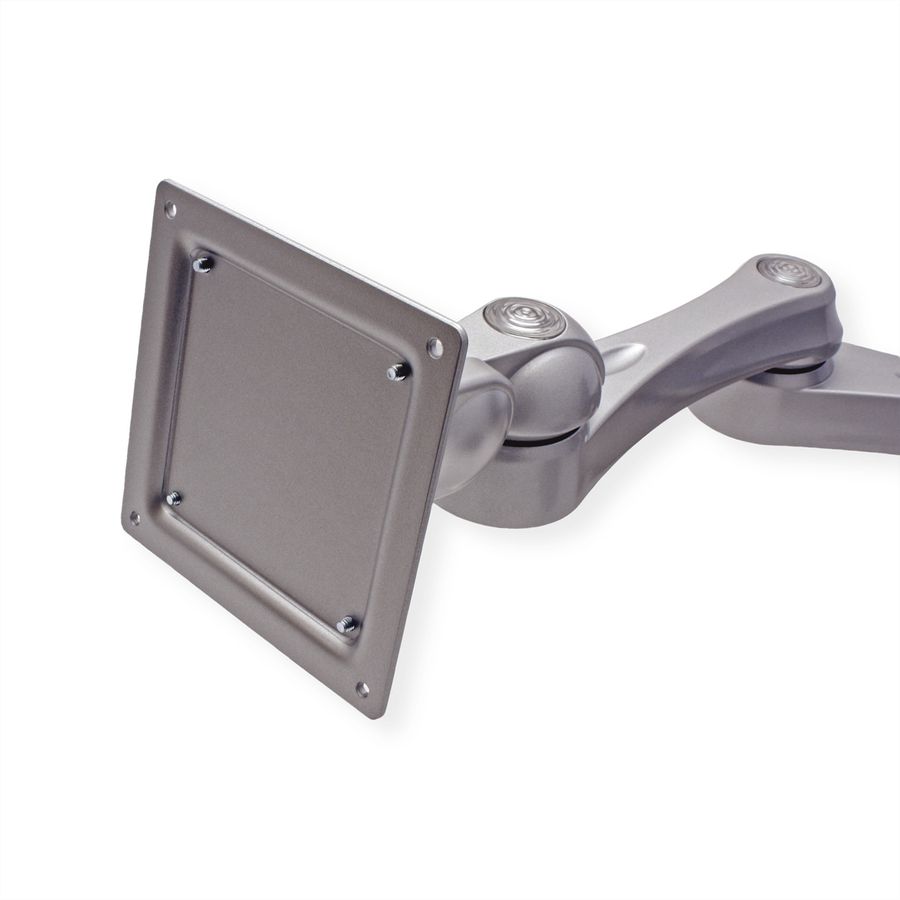 ROLINE LCD-Doppelarm Trägerstange, 4 Gelenke, Tischmontage, bis 16 kg