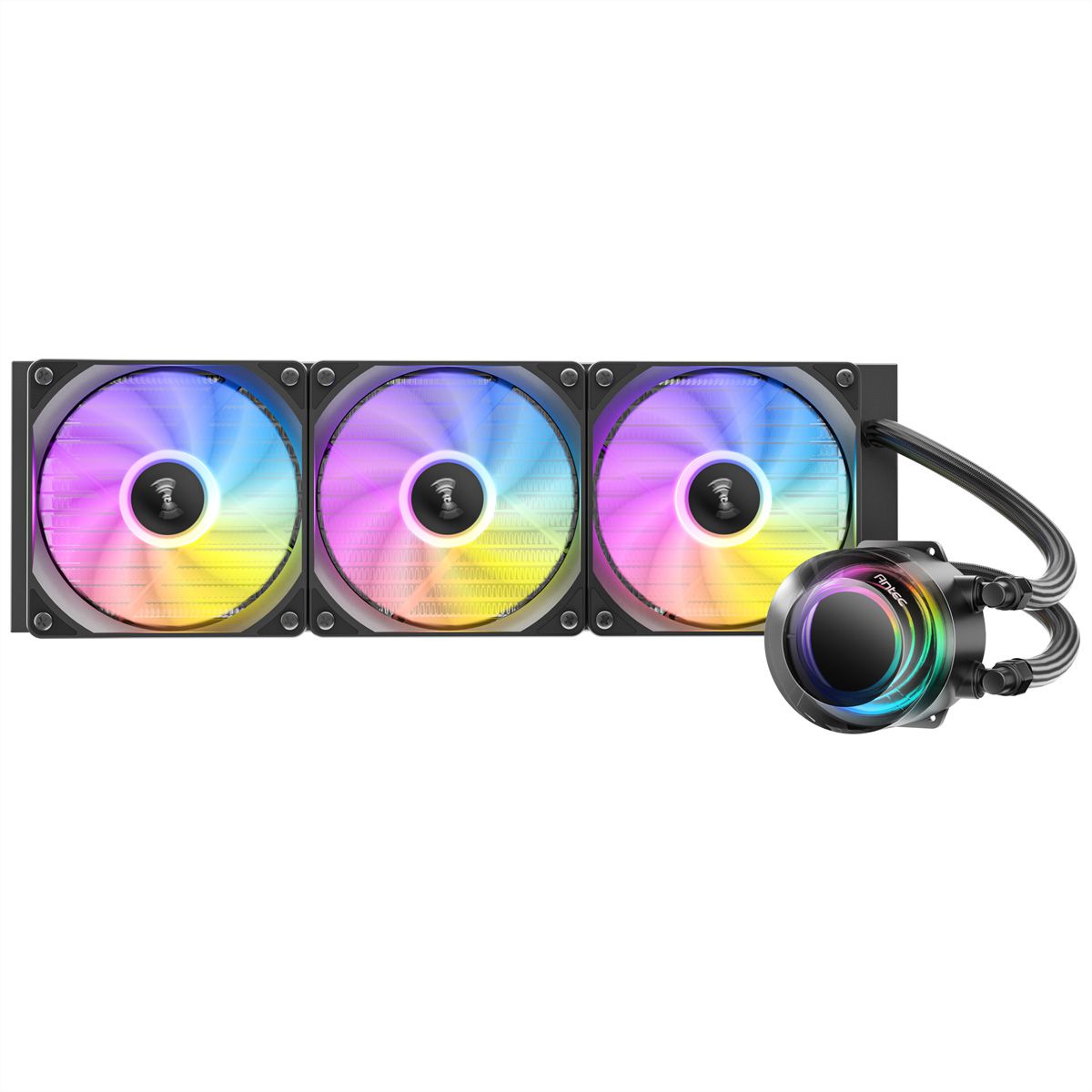 ANTEC Vortex Lum 360 ARGB Prozessorlüfter Wasserkühlung, schwarz