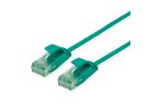 ROLINE RM UTP DataCenter Patchkabel Kat.6A (Class EA), slim, grün, 1,5 m
