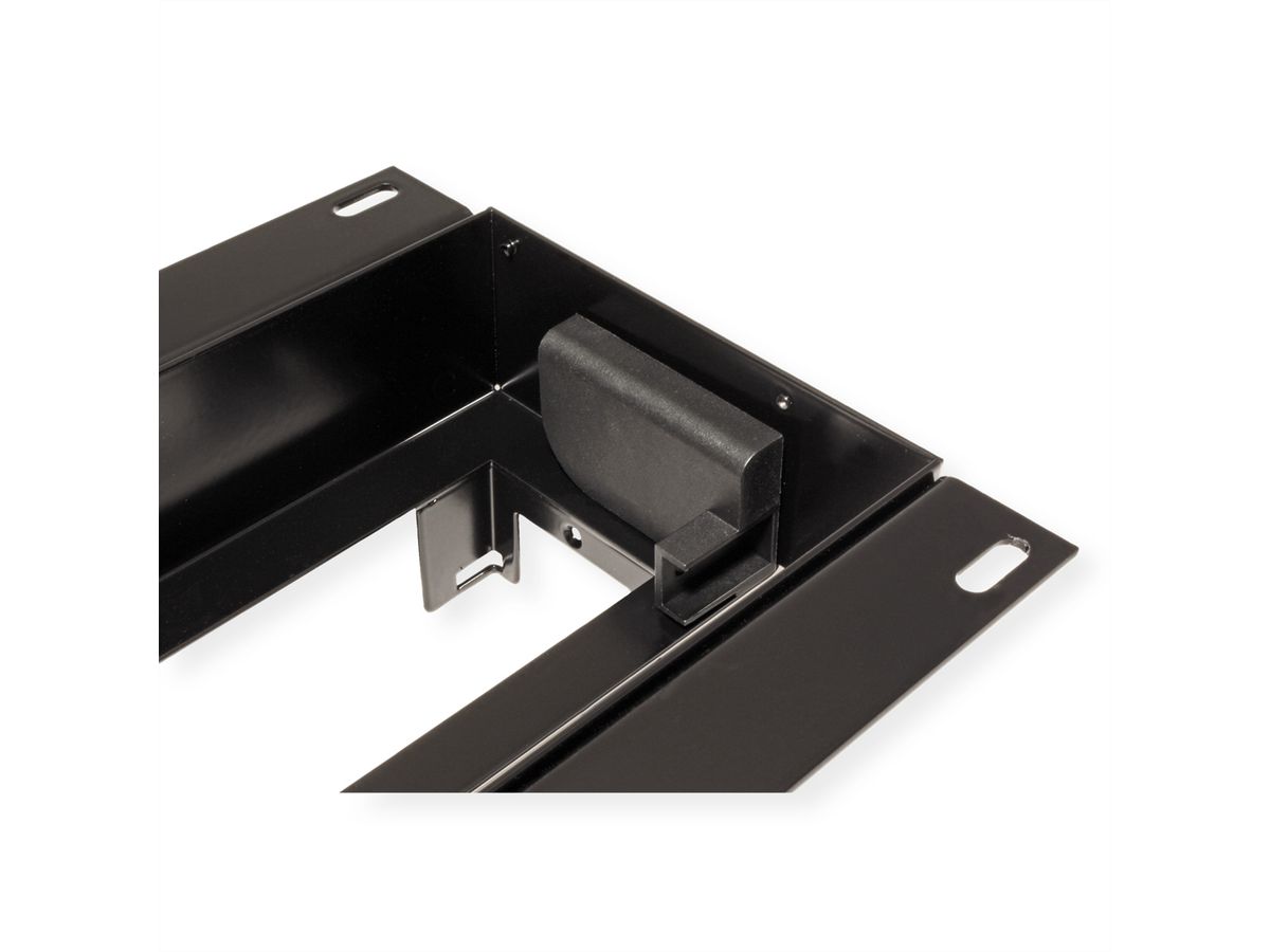 BACHMANN TOP FRAME UT 4fach ohne Klappe Gehäuse sw