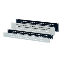 SCHROFF 19"-Belüftungsfrontplatten - 19"BELUEFT.FRONTPL. 1HE ELOX