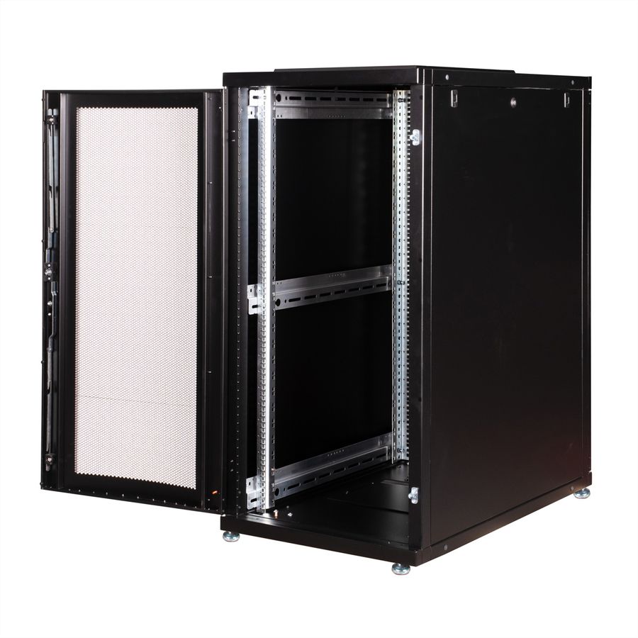ROLINE 19-Zoll Serverschrank Pro 26 HE, 600x1000 BxT schwarz