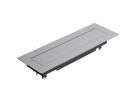 BACHMANN TOP FRAME Auftisch Sym 8fach RAL9006 Gehäuse sw