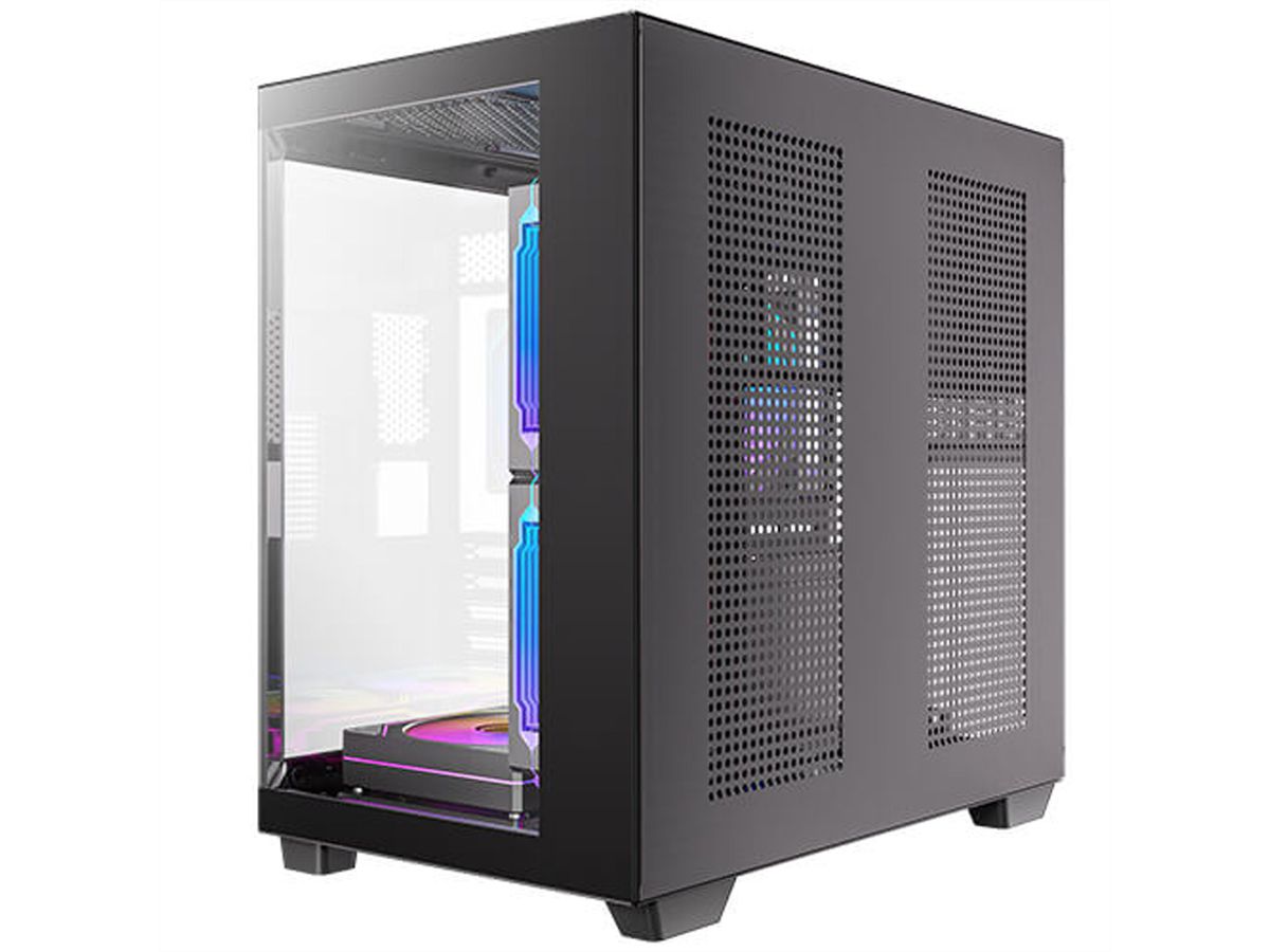 ANTEC CX M2 ARGB B PC Case, Mini-Tower microATX, schwarz