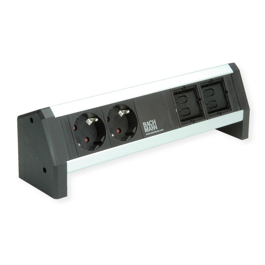 BACHMANN DESK 2x Schutzkontakt, 2x ABD GST18