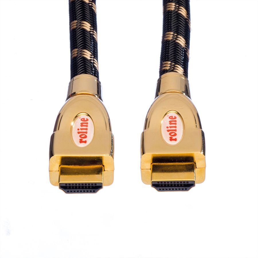 ROLINE GOLD HDMI Ultra HD Kabel mit Ethernet, ST/ST, 5 m