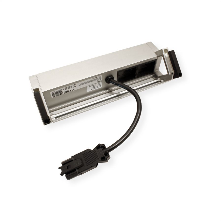 BACHMANN DESK2 2x Schutzkontakt 2x ABD GST18 Inox