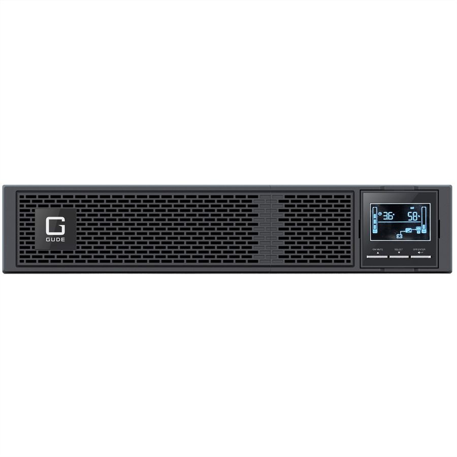 GUDE EPB 8810-2 USV 2000VA UPS Backup Tower/RM, schwarz