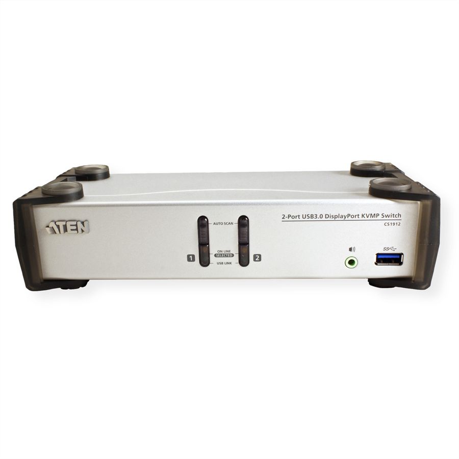 ATEN CS1912 DisplayPort KVM Switch 2-Port