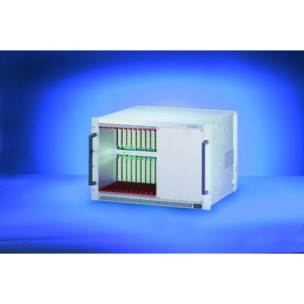 SCHROFF 7 HE, 12 Slot, für Transition Module - BGTR VME 7HE (1/2+6+1/2)12SL