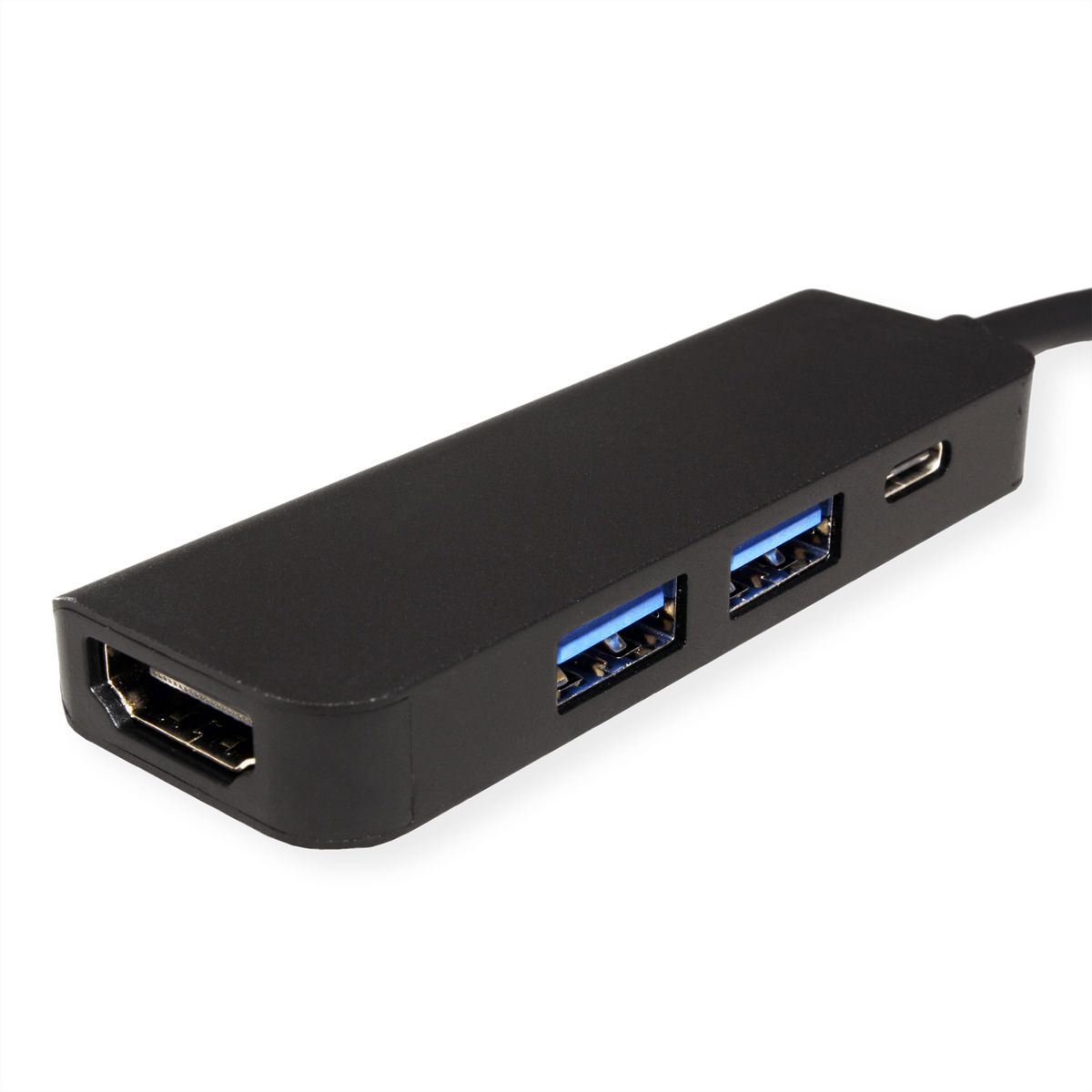 VALUE USB-C Dockingstation, HDMI 4K, 2x USB Typ A + Typ C PD