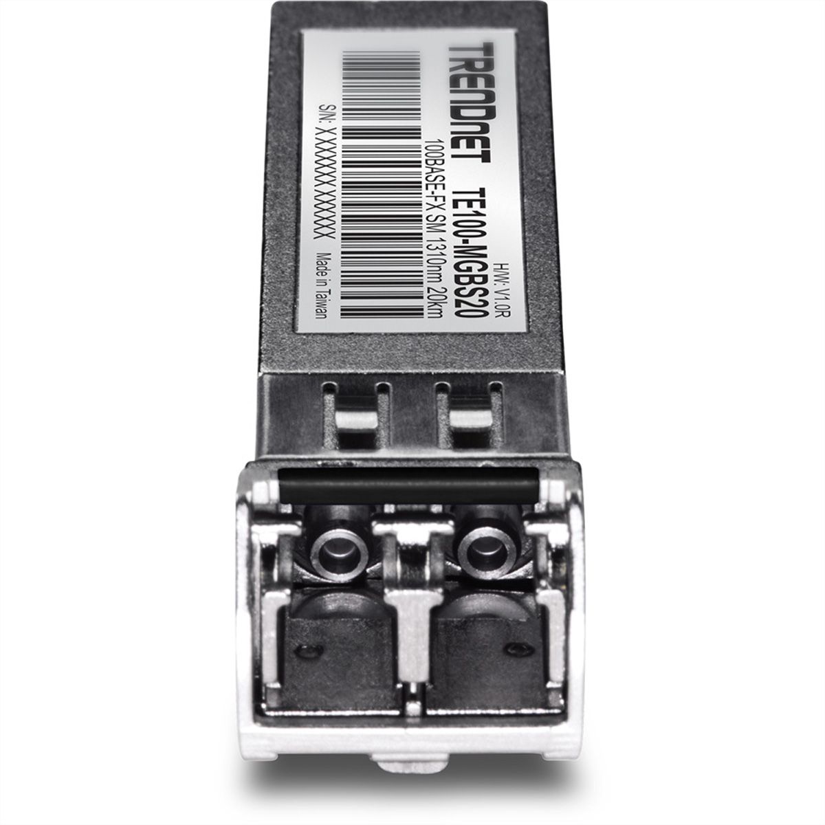 TRENDnet TE100-MGBS20 Mini-GBIC Module Single-Mode 100-Base-LX LC (20KM)
