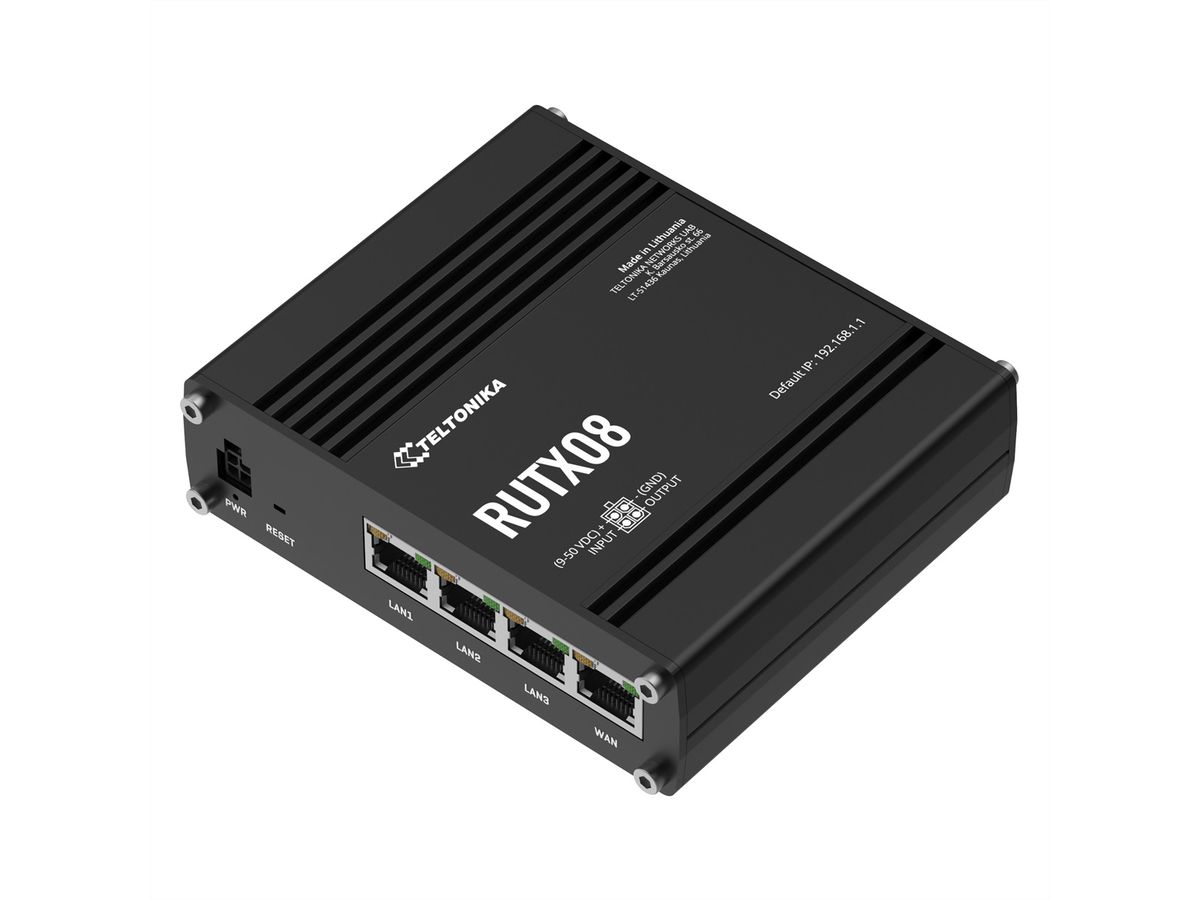 TELTONIKA RUTX08 LAN Industrie Router