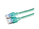 DÄTWYLER Patchkabel Kat.5e (Class D) S/UTP, CU 5502 flex PVC, Hirose TM11, grün, 10 m