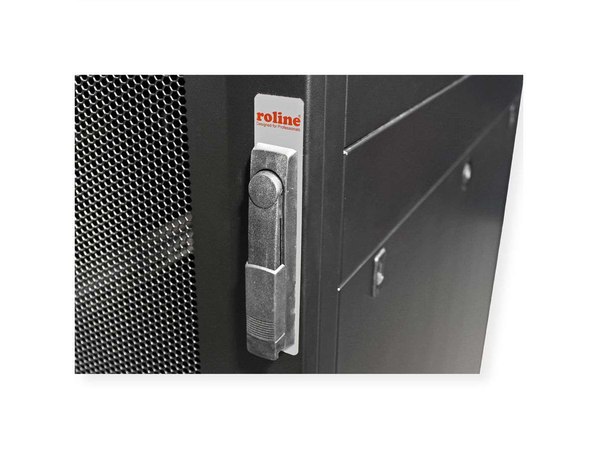 ROLINE 19-Zoll Serverschrank Pro 42 HE, 600x1200 BxT schwarz