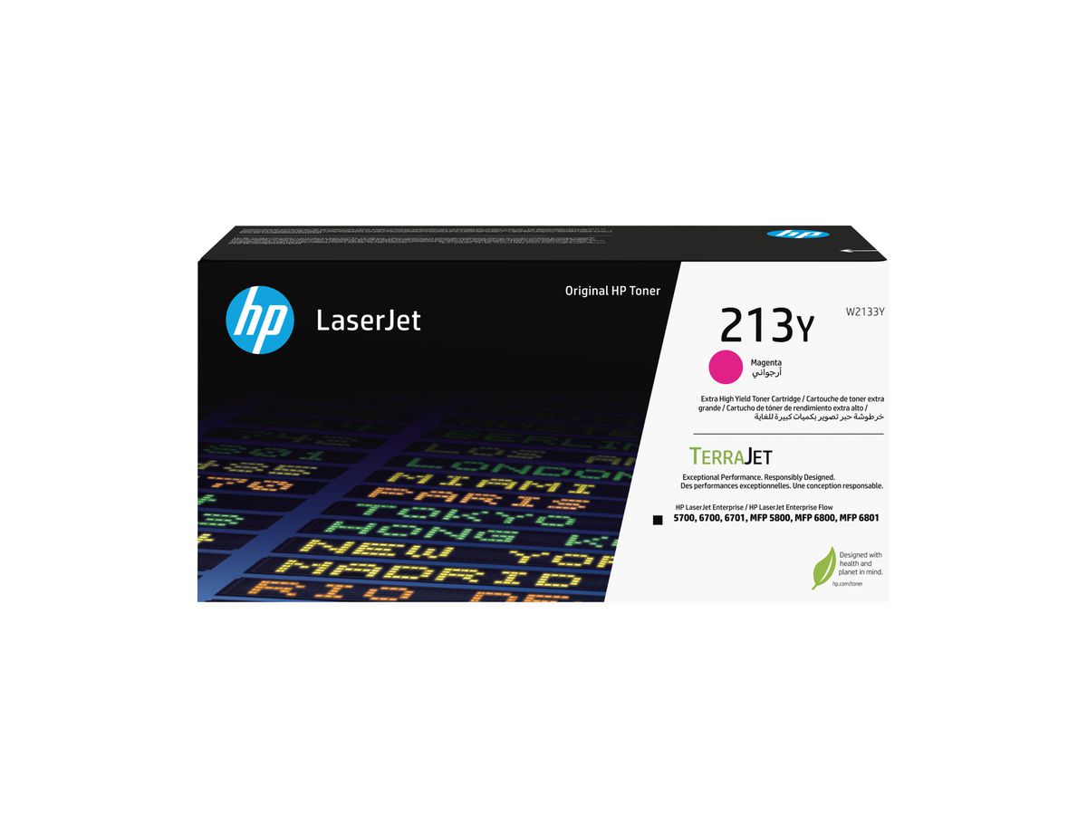 HP 213Y Magenta Original LaserJet Tonerkartusche mit sehr hoher Reichweite