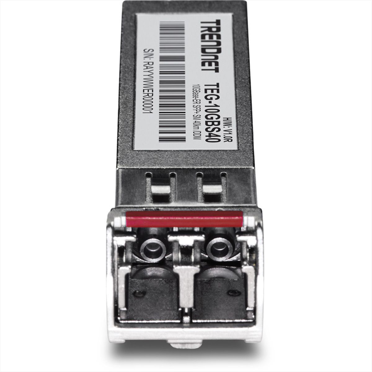 TRENDnet TEG-10GBS40 10GBASE-LR SFP+, Single Mode LC (40KM with DDM)