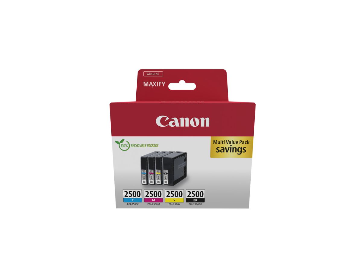 Canon PGI-2500 BK/C/M/Y Multipack