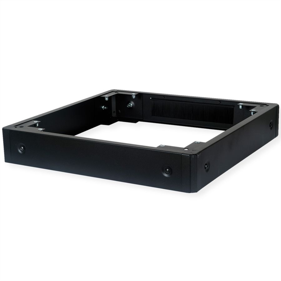 ROLINE Sockel für Netzwerkschrank, 600x600 BxT, schwarz