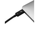 ROLINE Thunderbolt™ 5 Kabel, C-C, ST/ST, 80Gbit/s, 240W, passiv, schwarz, 0,8 m