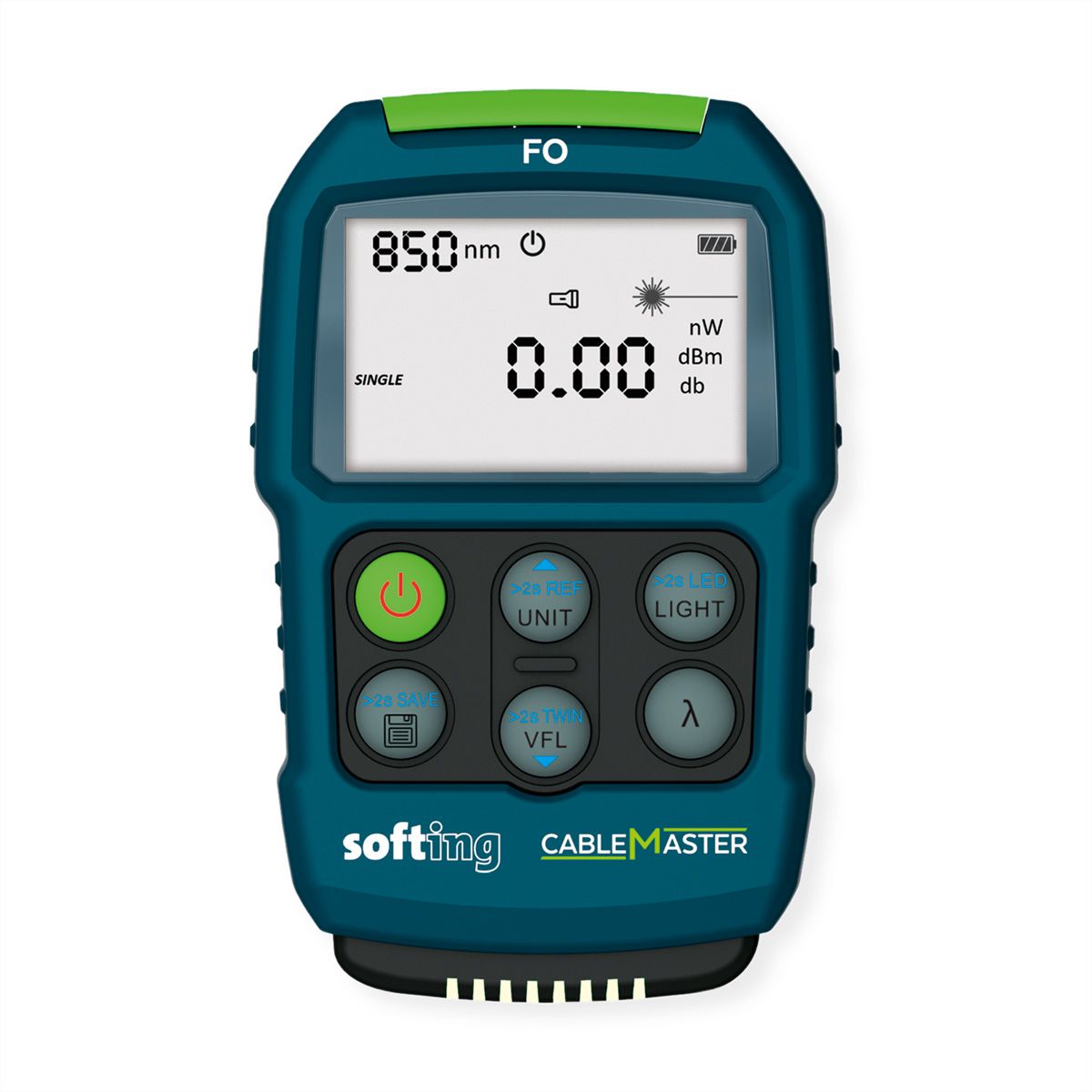 SOFTING CableMaster FO, Optisches Powermeter im Pocketformat