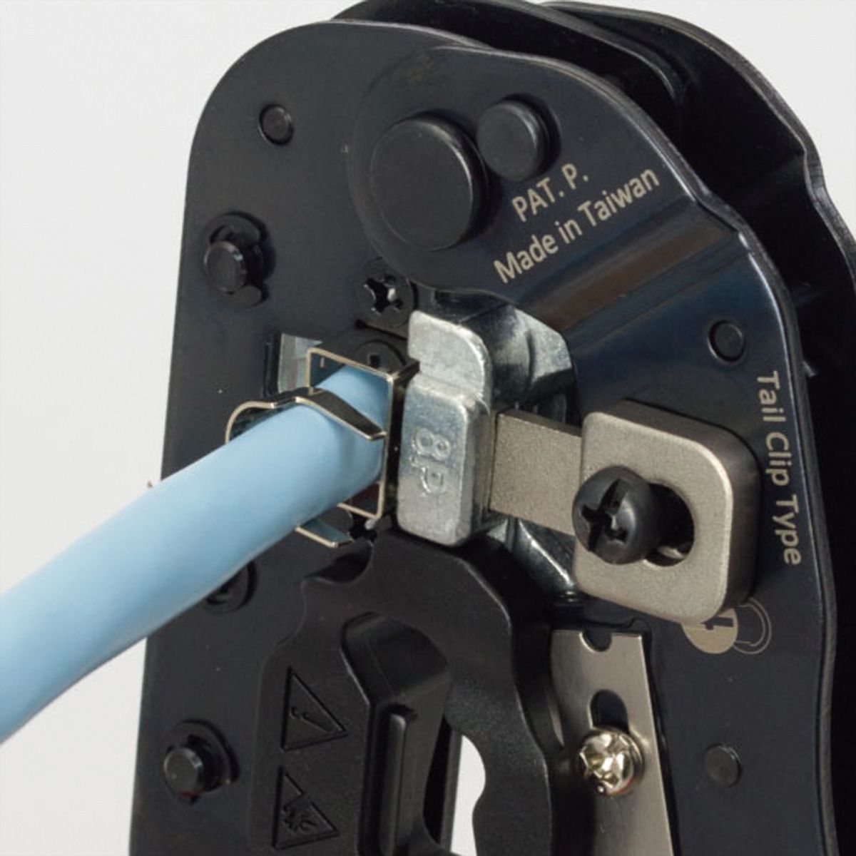 VALUE Crimpzange RJ45 (8P8C) mit/ohne Schirmanschluss