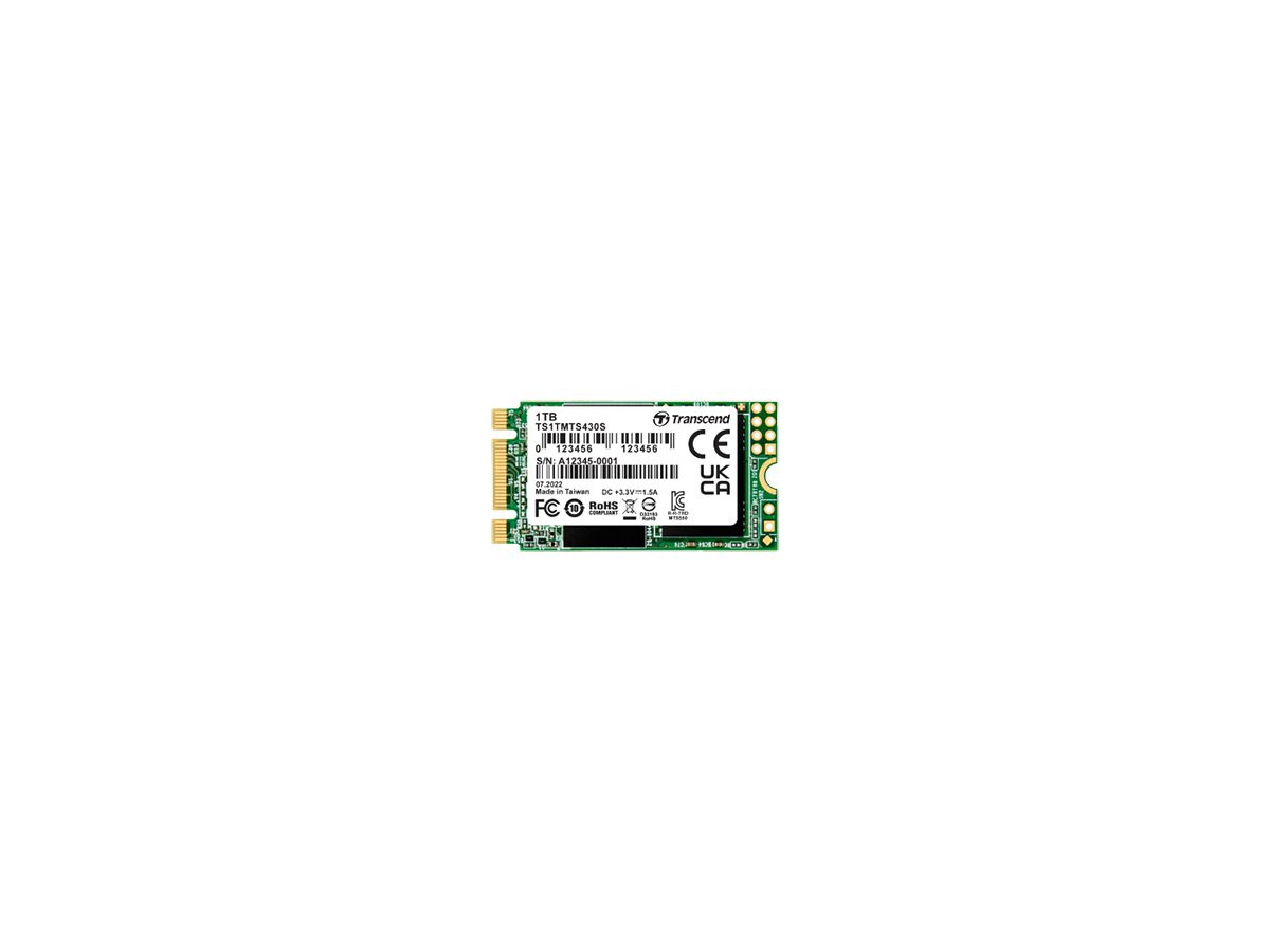 Transcend 430S M.2 1000 GB Serial ATA III 3D NAND