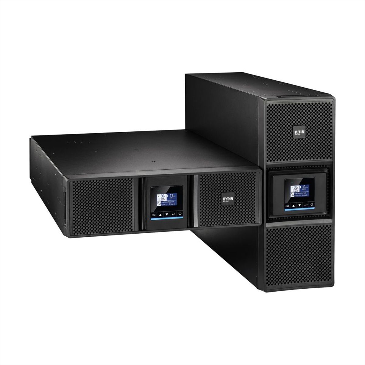 Eaton 9SX 6000i RT3U G2 mit RM Kit (9RK) / Technologie: Online Doppelwandler