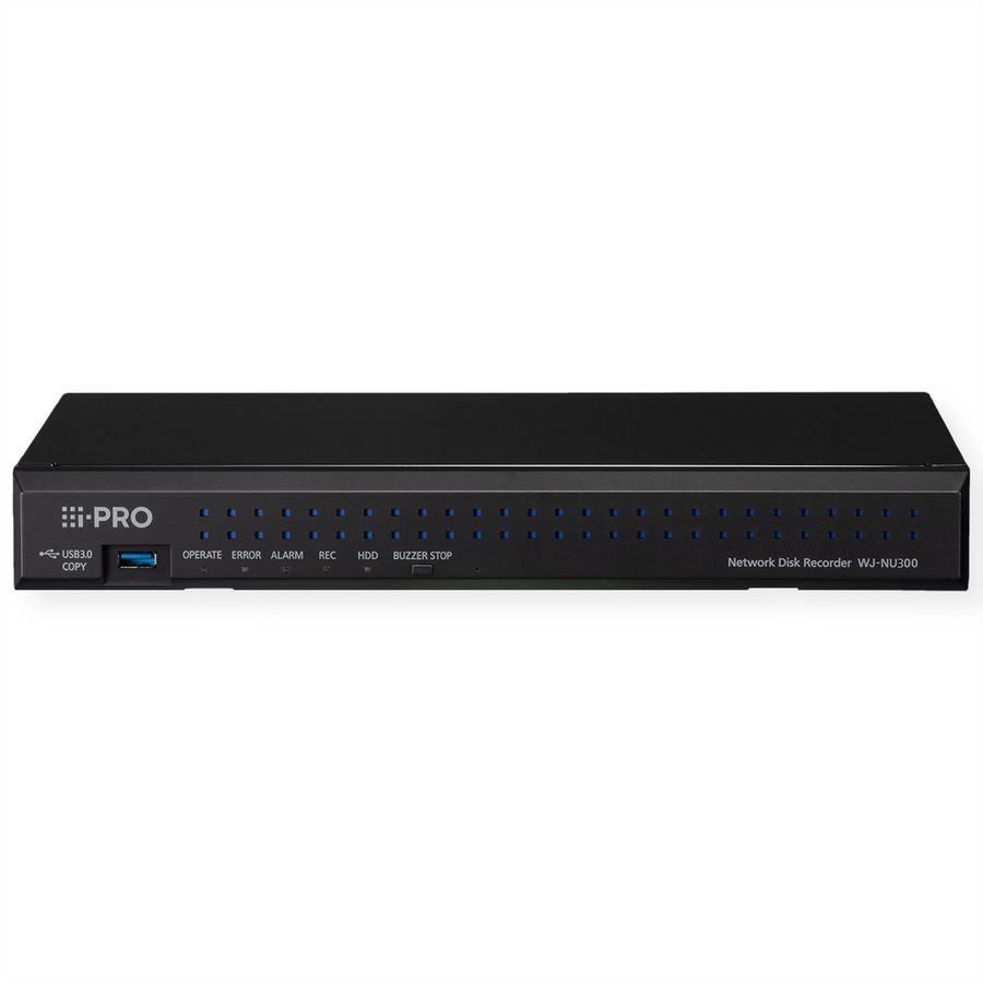 i-PRO WJ-NU300KG NVR Netzwerk-Videorekorder, 16-CH, 8x PoE