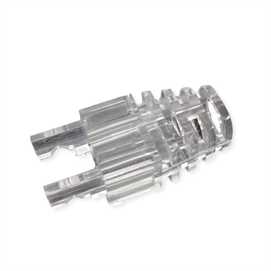 ROLINE Knickschutztülle für RJ-45, 10 St., für Durchgangs-Stecker 21.17.3146/.3147, transparent