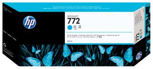 HP 772 Cyan DesignJet Druckerpatrone, 300 ml