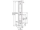 SCHROFF Frontplatten für D-Sub Steckverbinder - TEILFRONTPL.3HE 4TE 2X25 DC