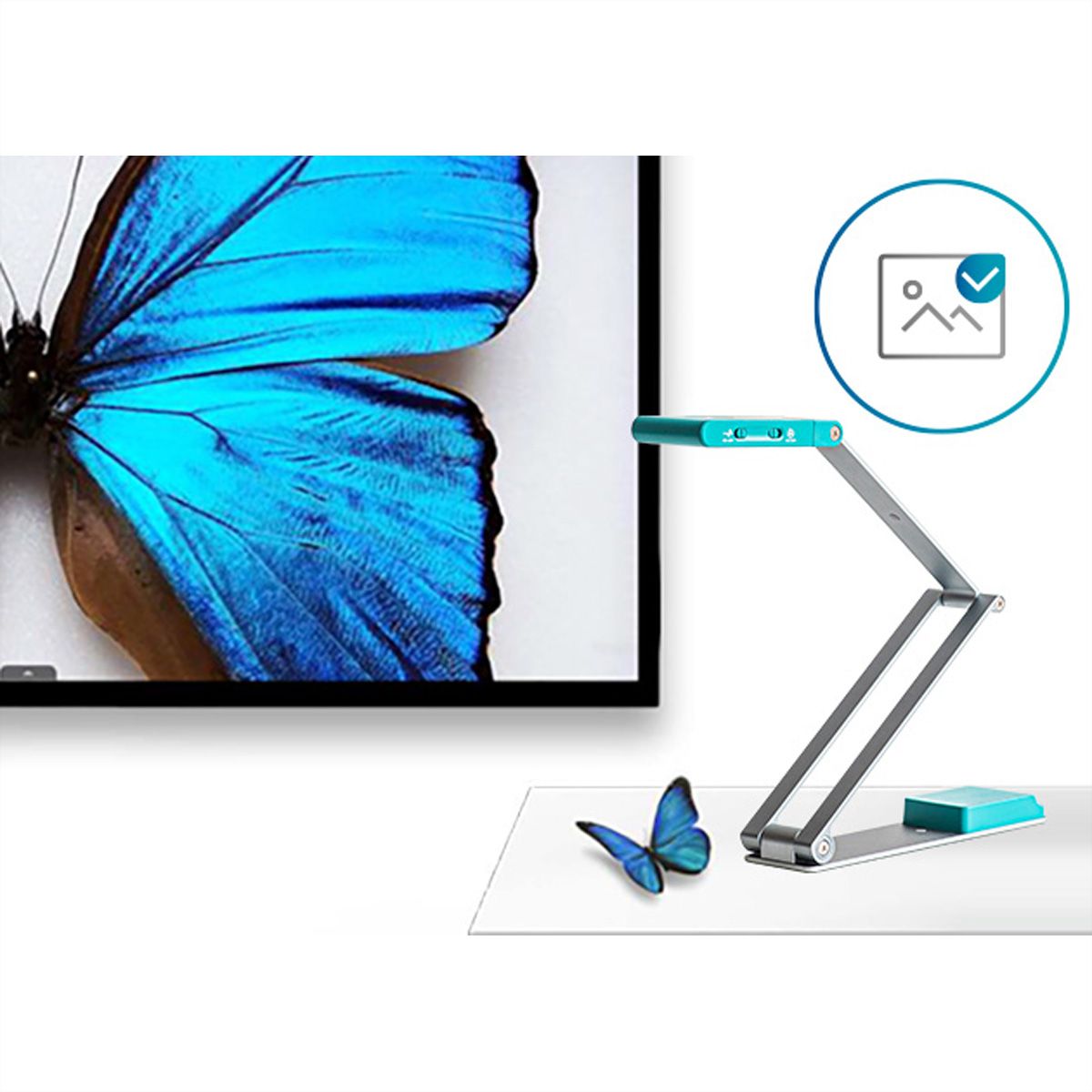 IRIScan Visualizer 7, USB-Dokumentenkamera und mobiler Scanner