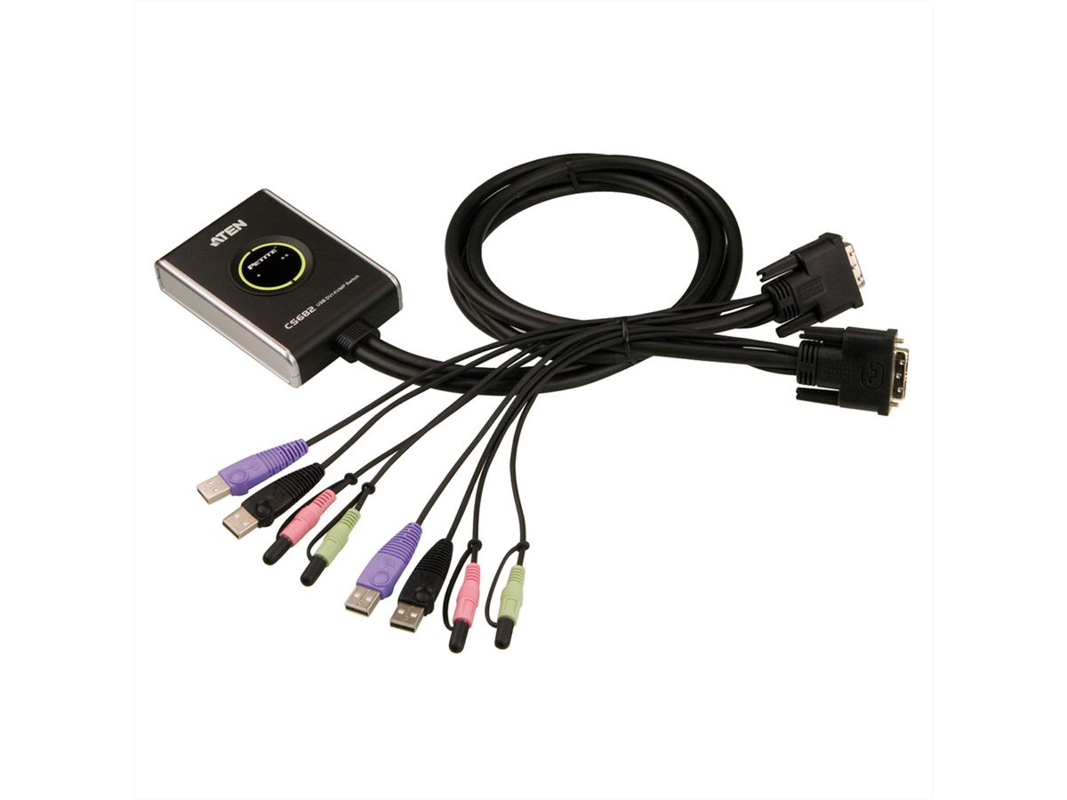 ATEN CS682 KVM Switch DVI, USB, 2 Ports