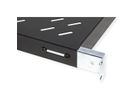 VALUE 19"-Fachboden 1HE tiefenvariabel, 440 x 568 mm, 50kg Traglast