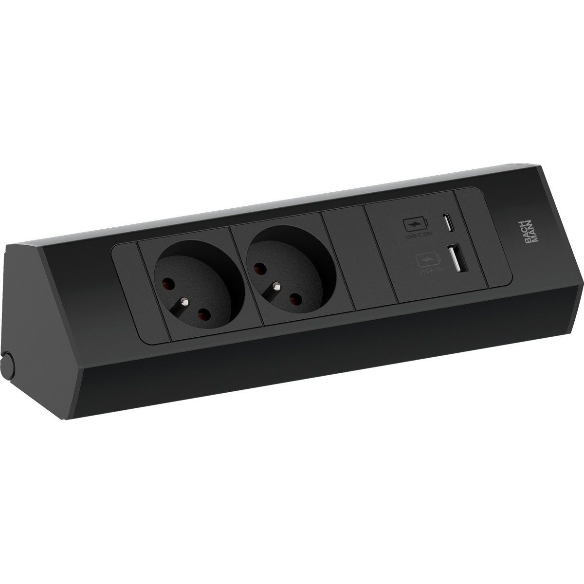 BACHMANN CASIA2 2xUTE 1xUSB A/C 22W 2,0m AEH SW