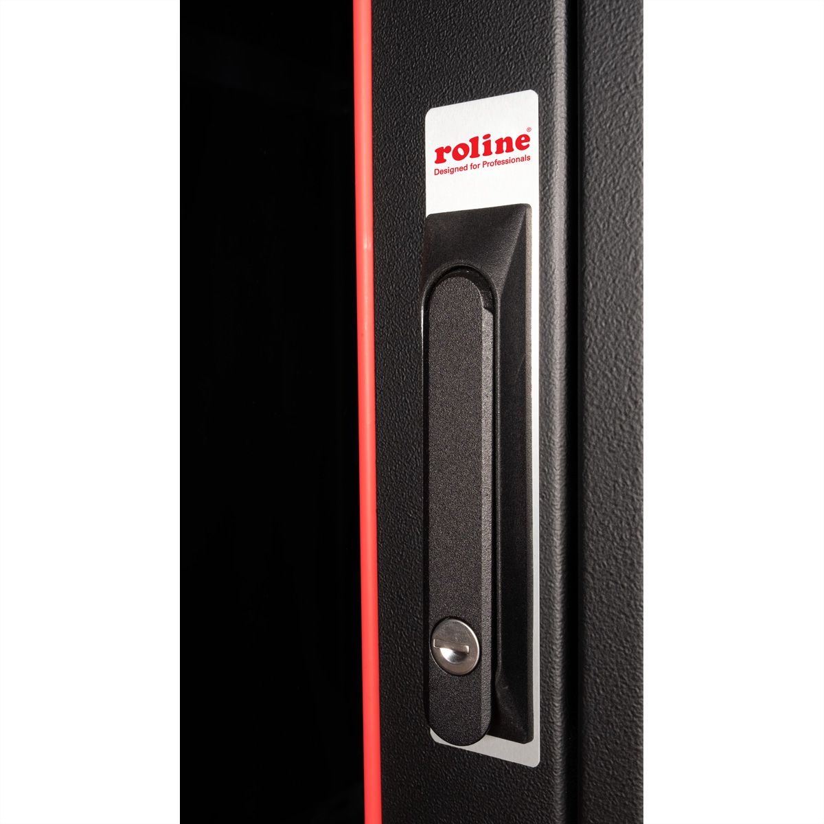 ROLINE 19-Zoll Netzwerkschrank Pro 42 HE, 600x800 BxT Glastür schwarz