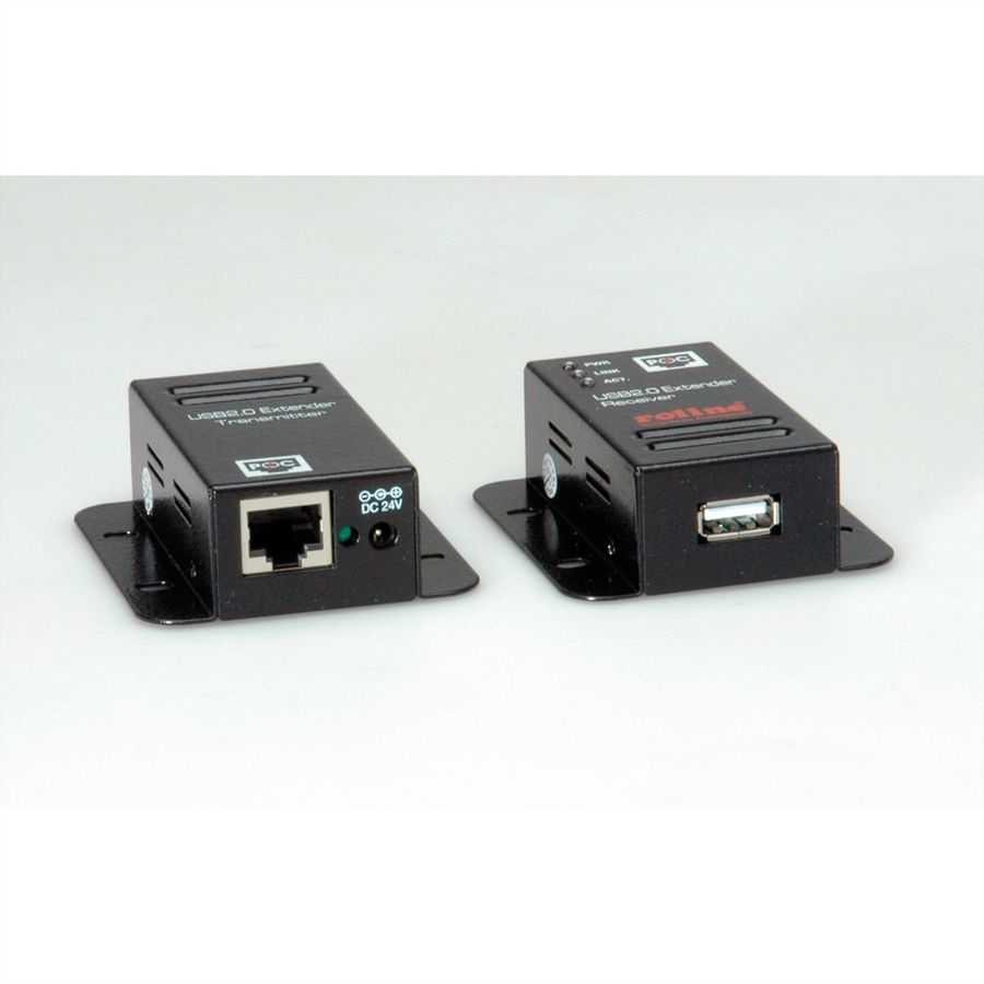 ROLINE USB 2.0 Verlängerung über RJ45, 1x USB, max. 50m