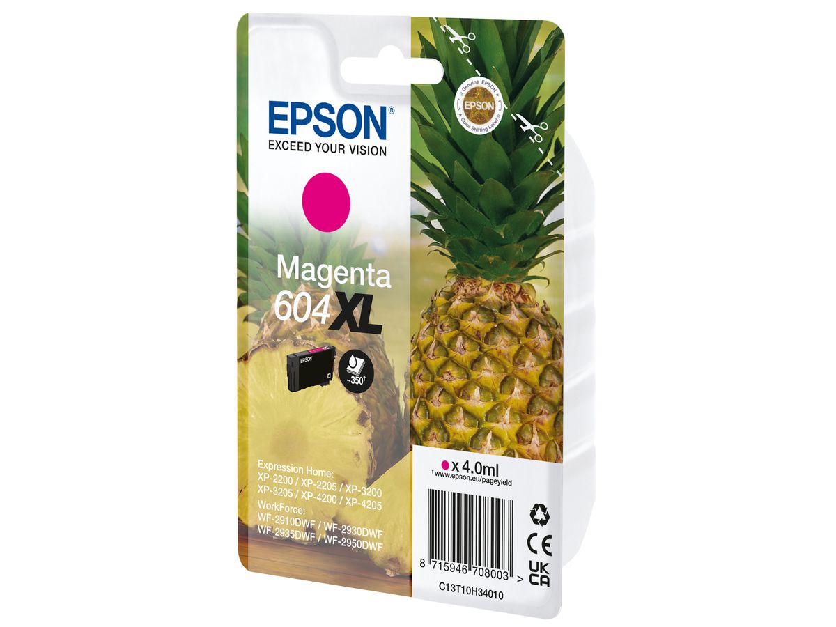 Epson 604XL Druckerpatrone 1 Stück(e) Original Hohe (XL-) Ausbeute Magenta