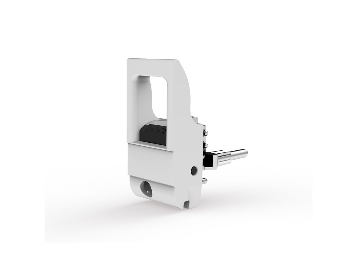 SCHROFF IET-Griff mit 0,1 Zoll Versatz - IET-GRIFF UN O GR/SW 10ST