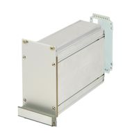 SCHROFF Kassetten PRO 3 HE-Bausätze, Frontplatte geschirmt (Textildichtung) - KAS S1 OP EMV 3HE 12TE 227T