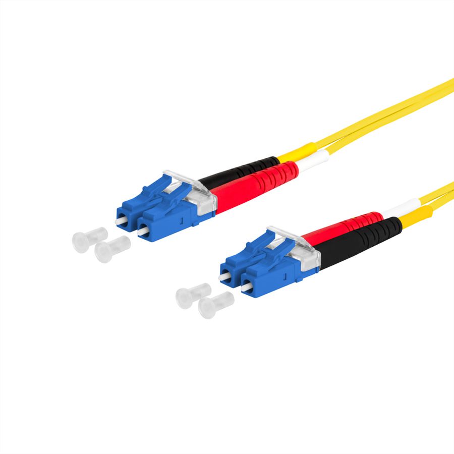 METZ CONNECT OpDAT Patchkabel, LC-D/LC-D OS2, 4 m