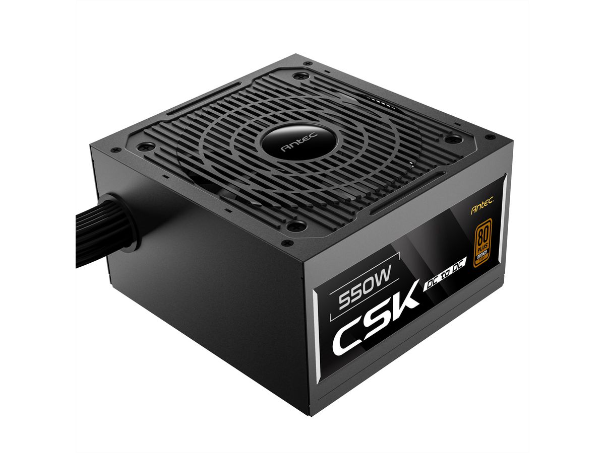 ANTEC CSK550DC PC Netzteil 550W ATX 2.52-kompatibel, schwarz