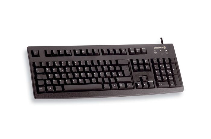 Cherry G83-6105 USB QWERTY UK Englisch Schwarz