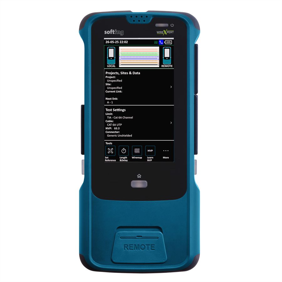 SOFTING WireXpert MP C6A Cable Certifier