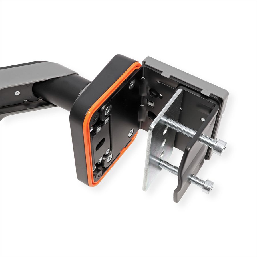 ROLINE LCD-Arm, Tischmontage, Gasfeder, 5 Gelenke, 17-49 Zoll, bis 20 kg